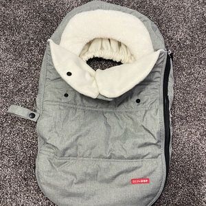 Skip Hop Winter Car Seat Cover, Stroll & Go, Heather Grey